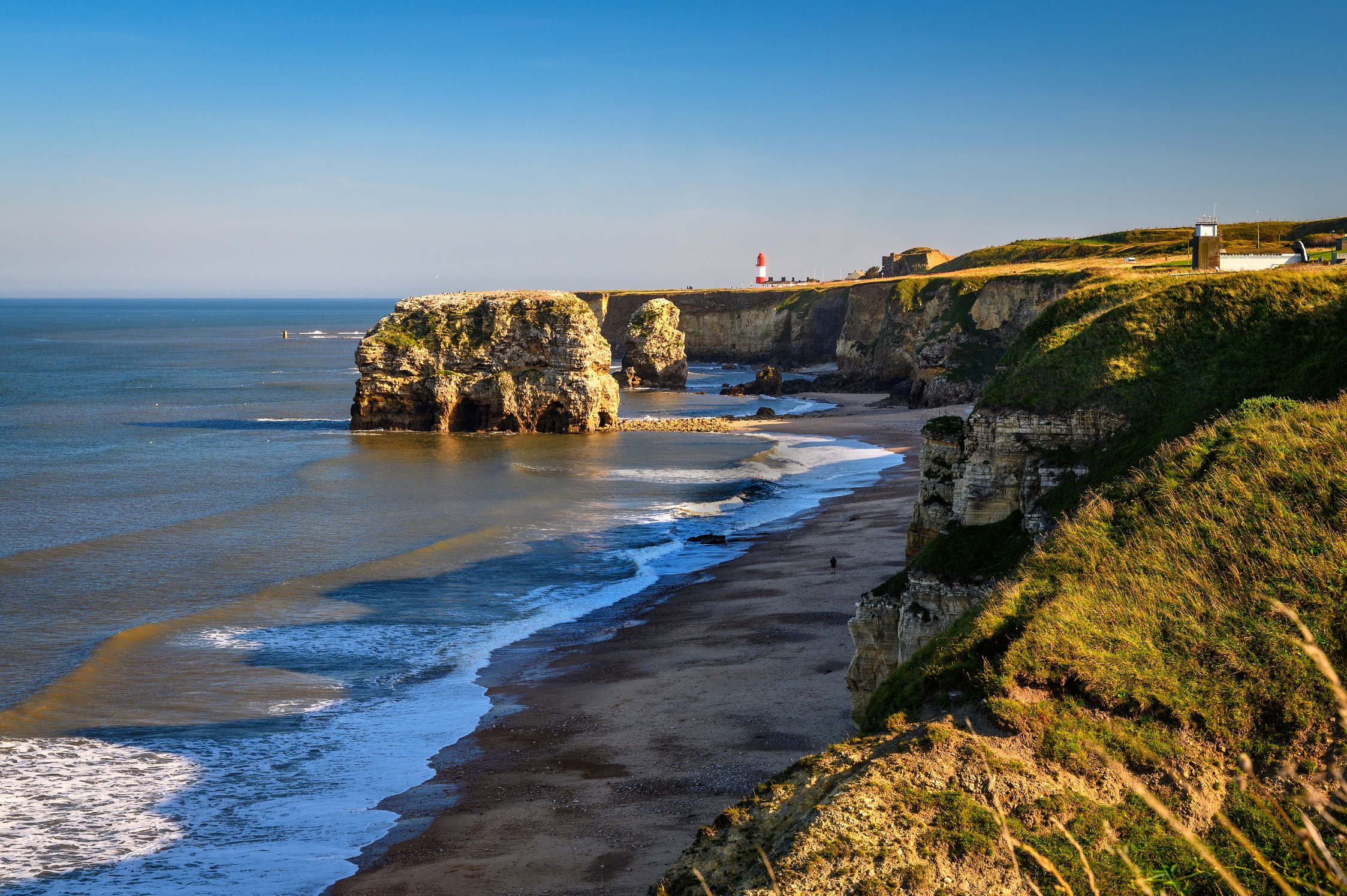 Beautiful north east coastline representing SeaScapes project